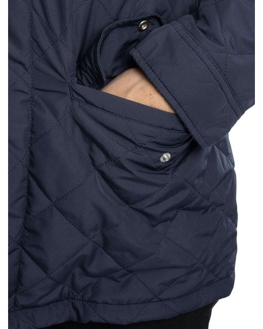 Gant Blue Quilted Windcheater Jacket for men