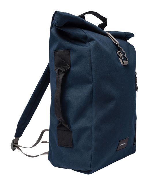 Sandqvist Blue Dante Vegan Backpack for men