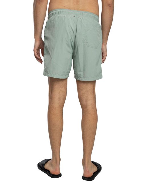 Gant Green Logo Swim Shorts for men