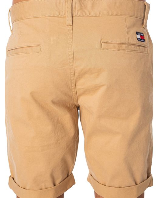 Tommy Hilfiger Natural Scanton Chino Shorts for men