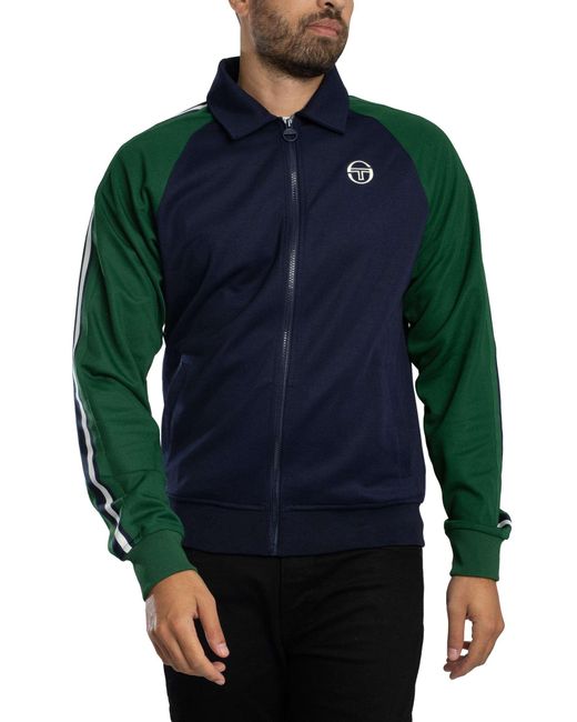 Sergio Tacchini Blue Renshaw Track Jacket for men