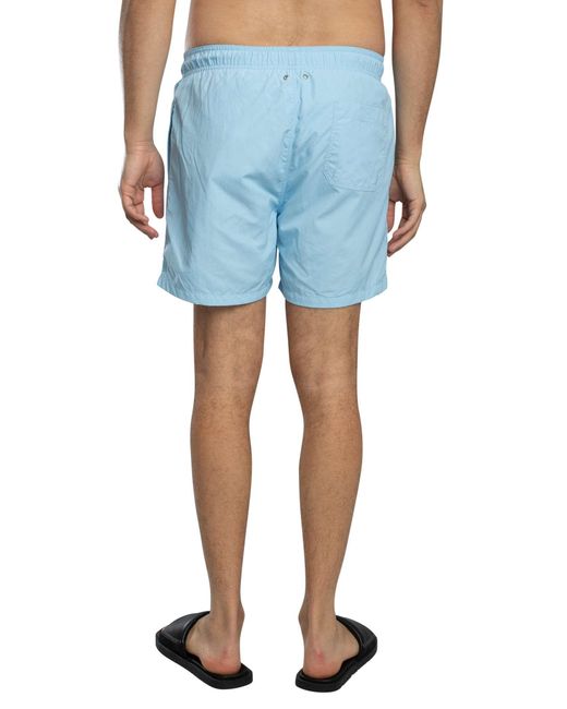 Gant Blue Logo Swim Shorts for men