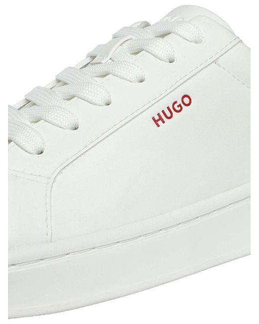 HUGO White Neston Trainers for men
