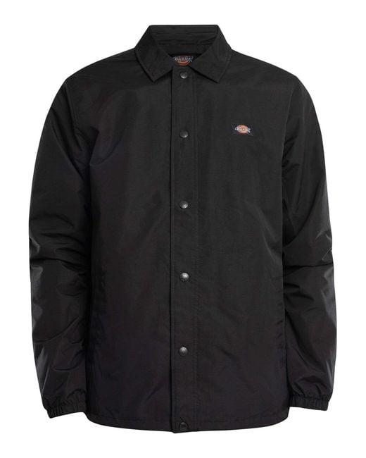Dickies Black Oakport Coach Jacket for men