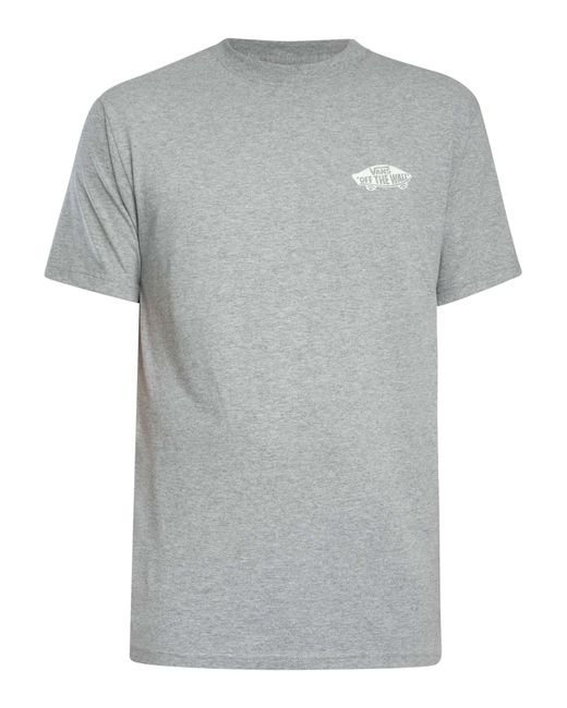 Vans Gray Double Standard Back Logo T-shirt for men