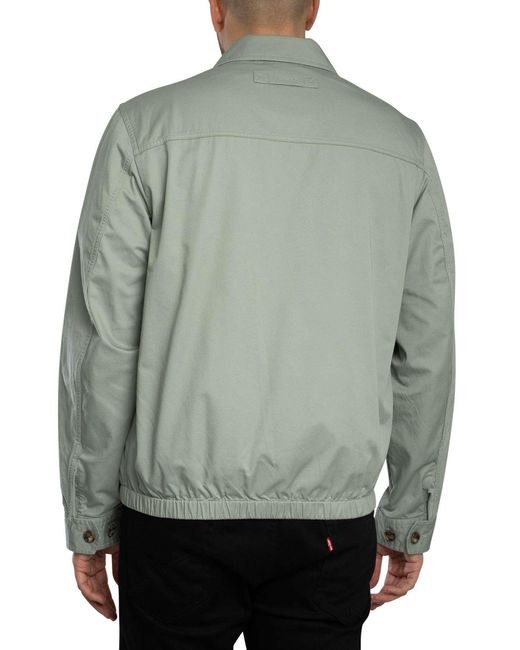 Gant Gray Cotton Windcheater Jacket for men