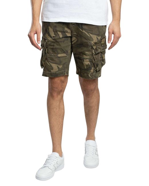 Superdry Green Core Cargo Shorts for men