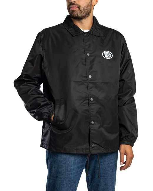 Vans Black Torrey Nylon Jacket for men