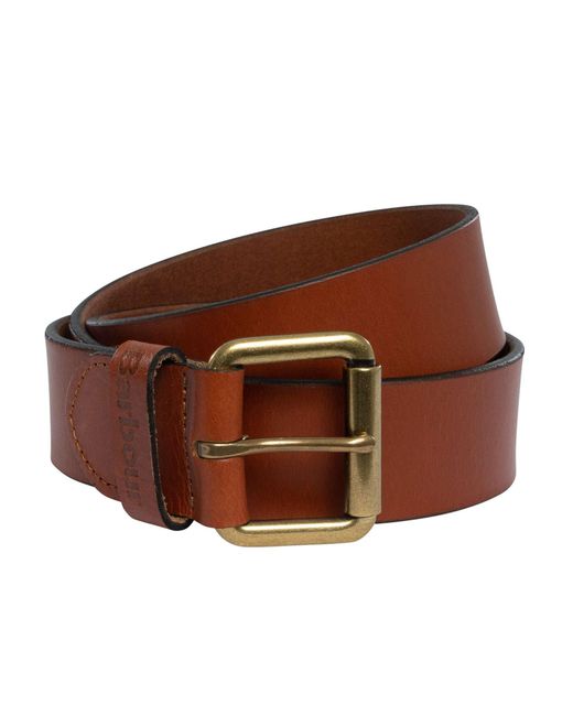 Barbour Brown Allanton Leather Belt for men