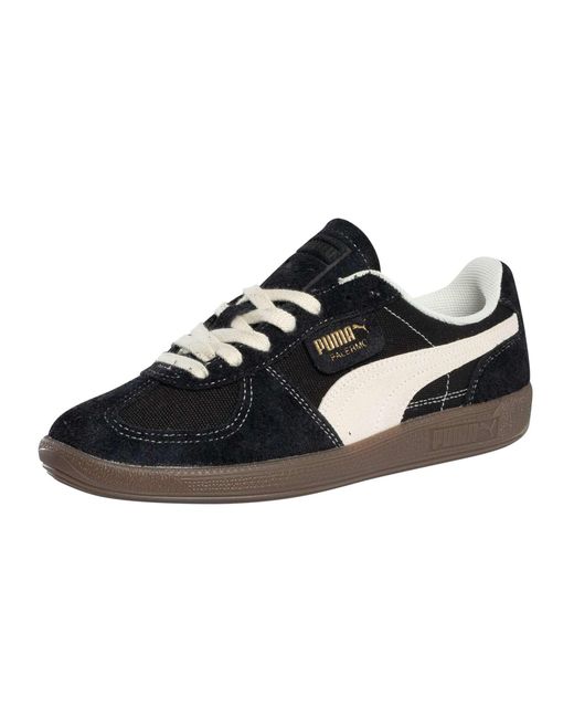 PUMA Black Palermo Vintage Trainers for men