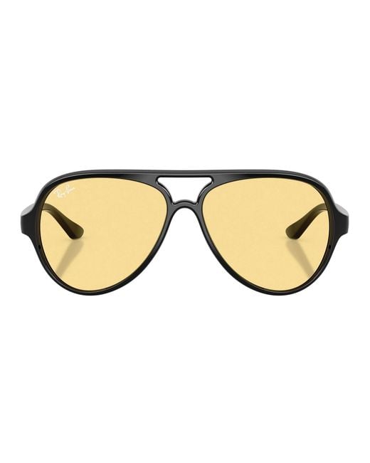Ray-Ban Metallic Cats 5000 Classic Sunglasses for men