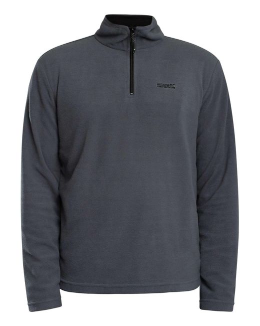 Regatta Blue Thompson Fleece Zip Sweatshirt for men