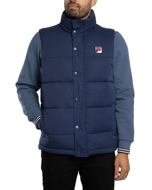 Fila Blue Blaze Padded Gilet for men
