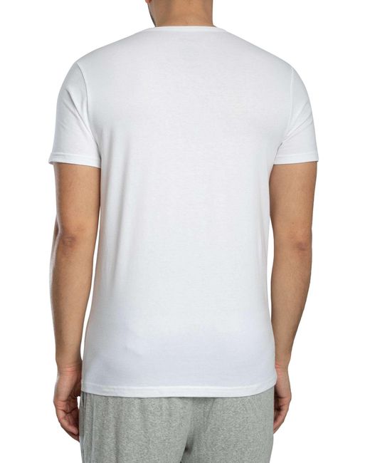 Lyle & Scott Blue 2 Pack Pocket Basic Lounge T-shirts for men