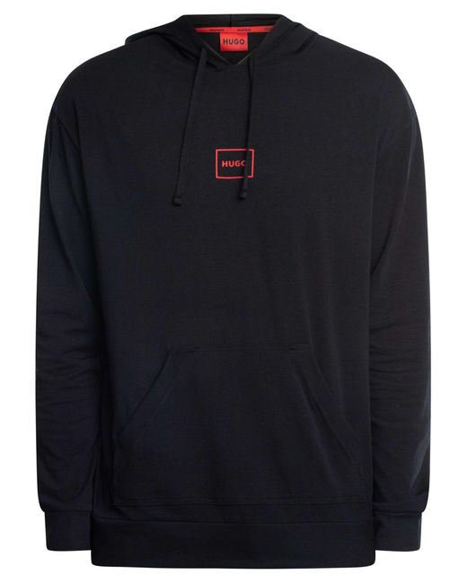 HUGO Blue Laze Lounge Pullover Hoodie for men