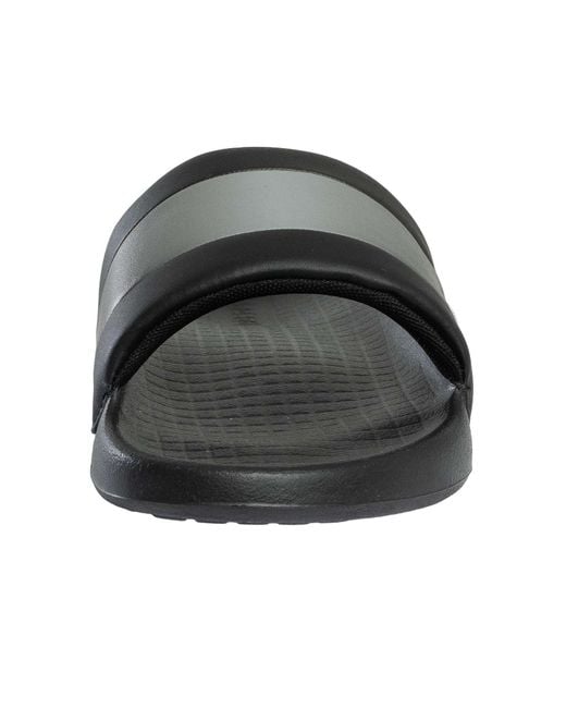 Lacoste Black 126 3 Cma Serve Sliders for men