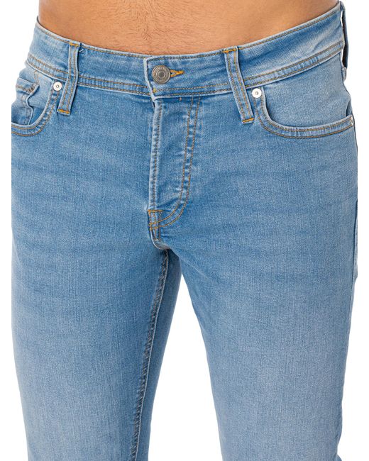 Jack & Jones Blue Glenn Original 330 Slim Jeans for men