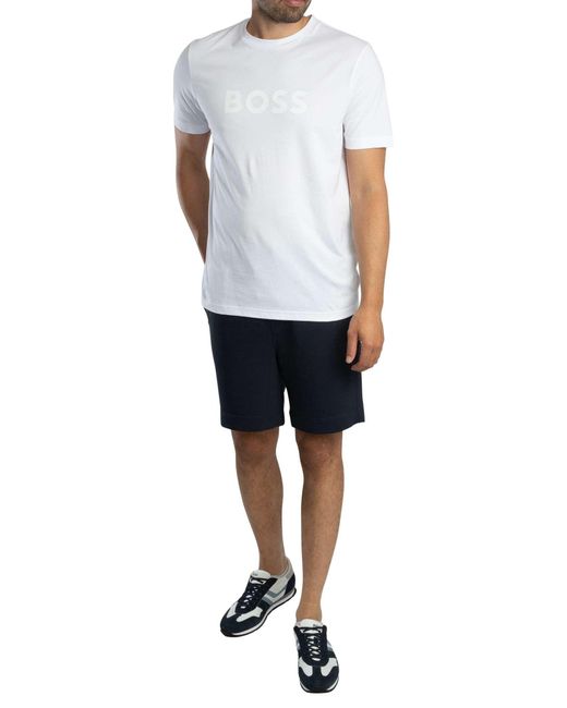 Boss White Te Logo T-shirt for men