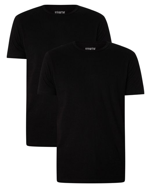 Edwin Black 2 Pack Jersey T-shirt for men
