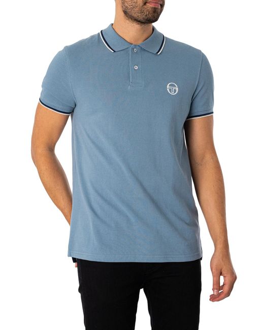 Sergio Tacchini Blue 020 Polo Shirt for men