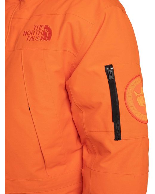 The North Face Orange Expen Mcmurdo Parka Jacket for men