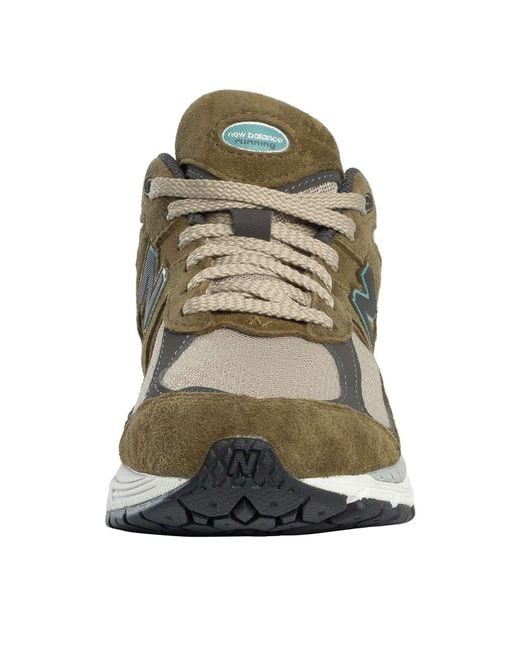 New Balance Green U2002 Textile Trainers for men