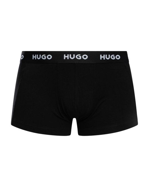 HUGO Black 3 Pack Trunks for men