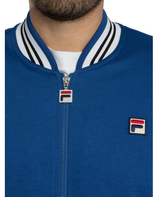Fila Blue Settanta Baseball Track Jacket for men