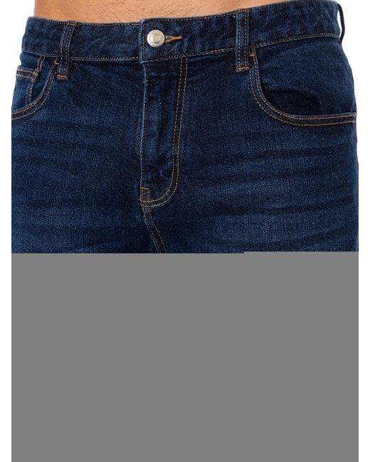 Armani Exchange Blue 5 Pocket Slim Jeans for men