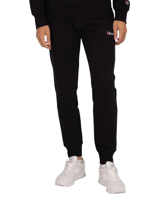 champion rib cuff joggers