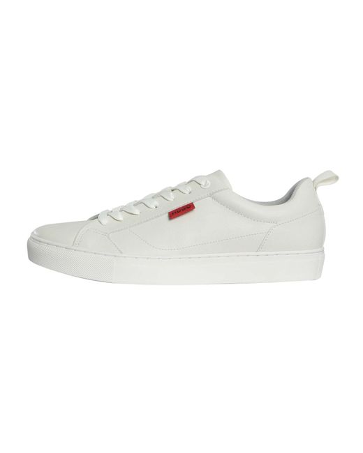 HUGO White Morrie Trainers for men