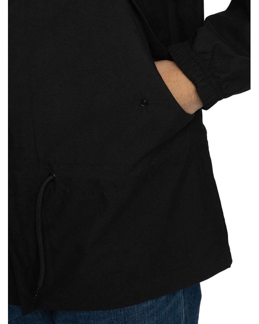 Pretty Green Black Resonance Water Reactive Jacket for men