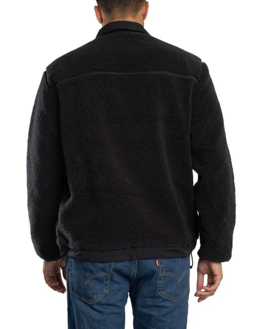 Levi's Black Joonie Sherpa Jacket for men