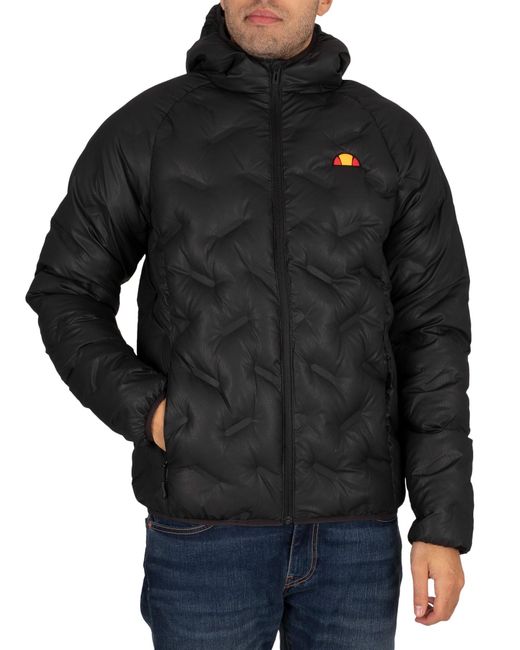 Ellesse Touch Padded Jacket in Black for Men | Lyst Canada