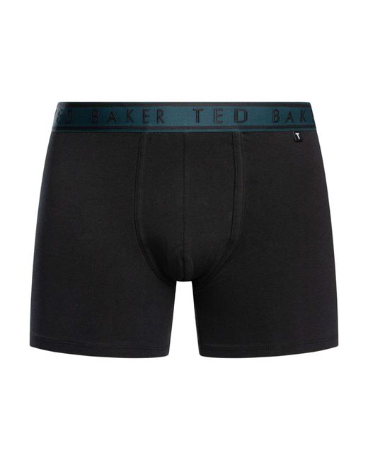 Ted Baker Black 3 Pack Boxer Briefs for men