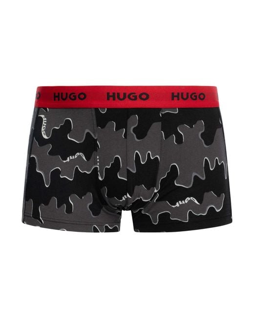 HUGO Black 3 Pack Trunks for men