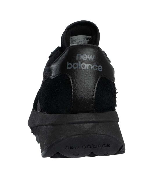 New Balance Black 370 Suede Trainers for men