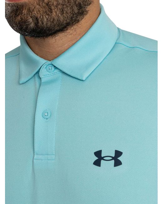 Under Armour Blue Matchplay Polo Shirt for men