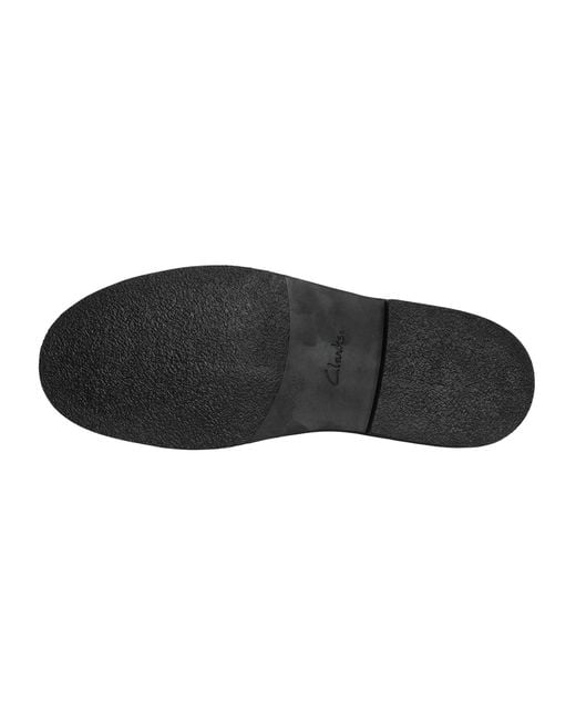Clarks Black Desert Evo Suede Boots for men