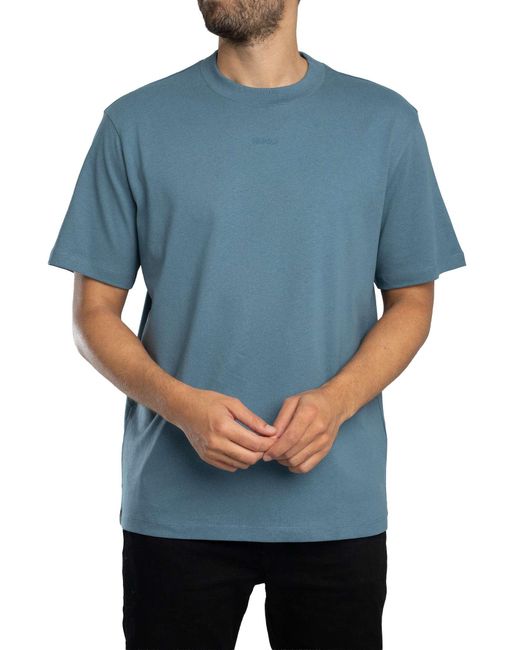 HUGO Blue Dapolino T-shirt for men