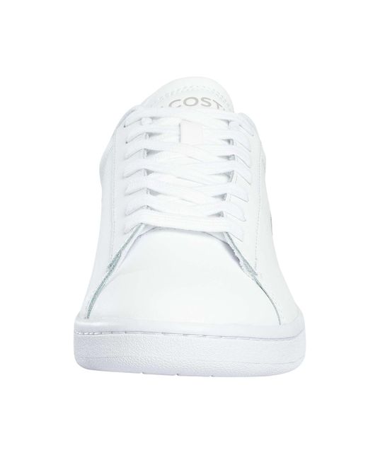 Lacoste White Carnaby Set 224 6 Sma Leather Trainers for men