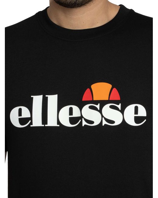 Ellesse Black Prado T-shirt for men