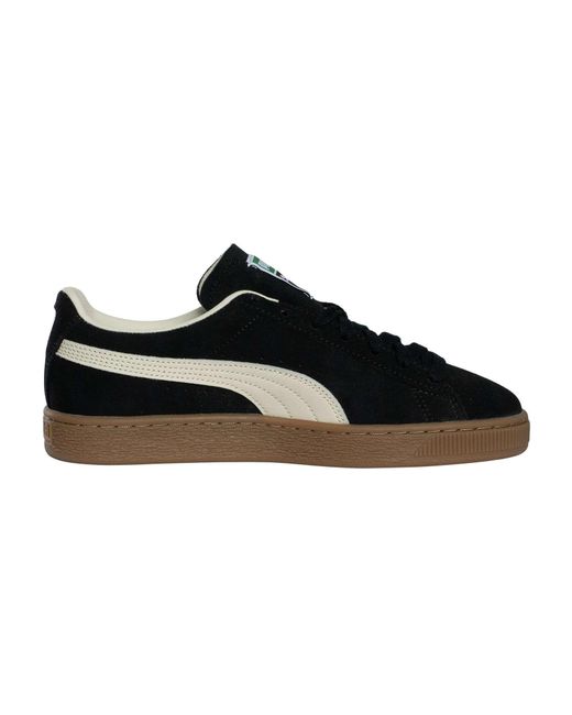 PUMA Black Suede Terrace Trainers for men