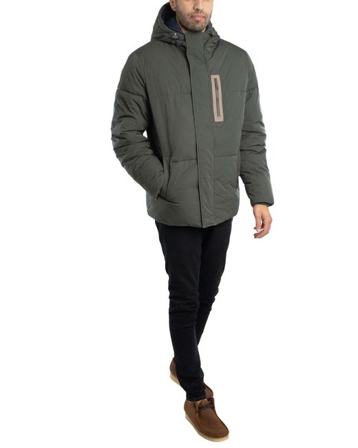 Ted Baker Gray Kinmont Puffer Jacket for men