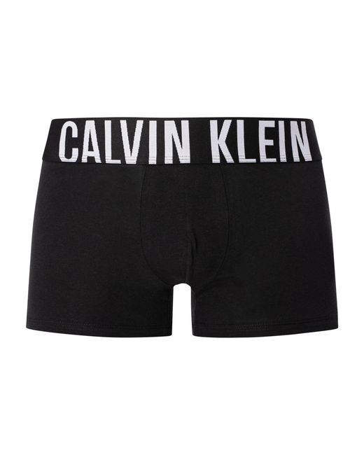 Calvin Klein S Pack Intense Power Trunks Black/grey/white S for men