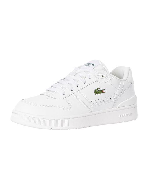 Lacoste White T-clip Set 224 2 Sma Leather Trainers for men