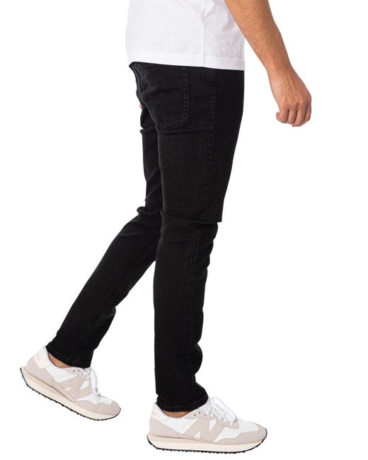 Jack & Jones Black Glenn Original 356 Slim Jeans for men
