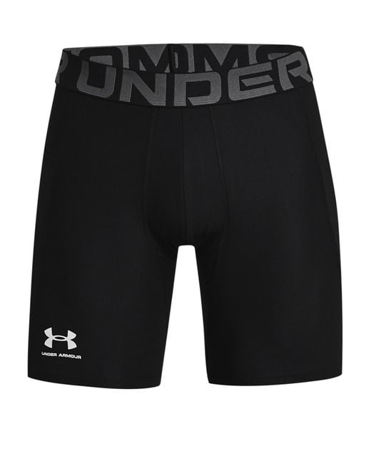Under Armour Black Heatgear Compression Shorts for men