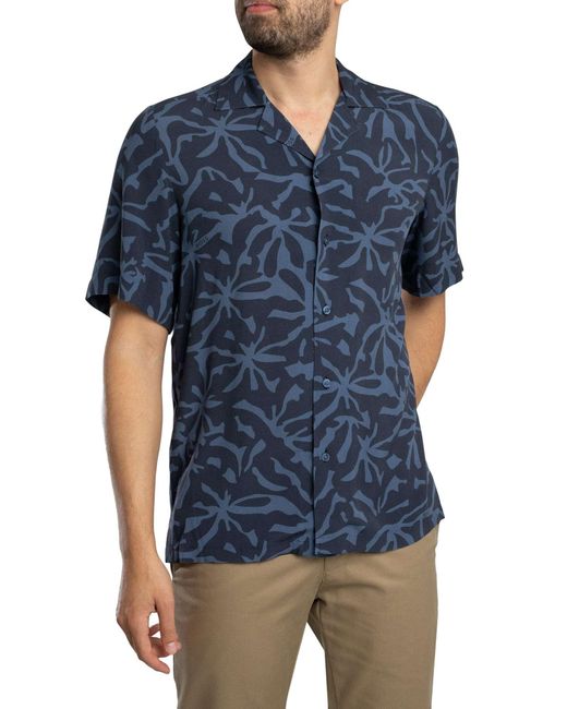 Boss Blue Rayer Shirt for men