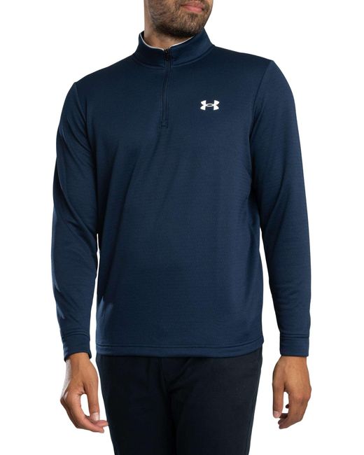 Under Armour Blue Golf Matchplay Zip Top for men